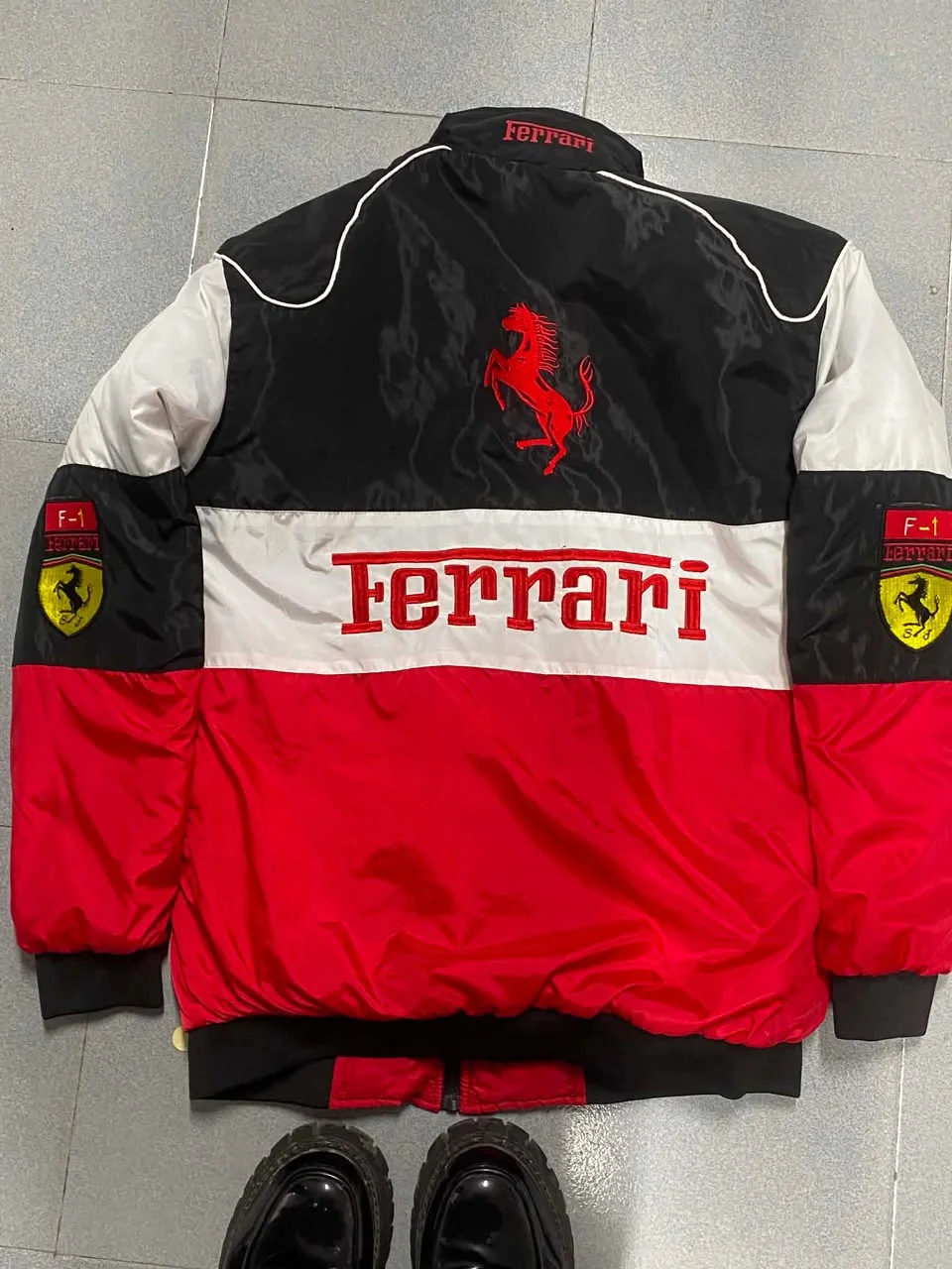 Red jacket photo two